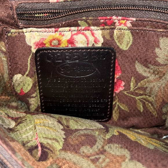 Vintage Brighton pebble leather bold stitch snap front purse - Picture 15 of 17